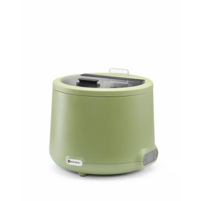 Kotlik na polévku UNIQ, HENDI, designed by Robert Bronwasser, 8L, Zelená, 230V/500W, ⌀365x(H)325mm | 860540